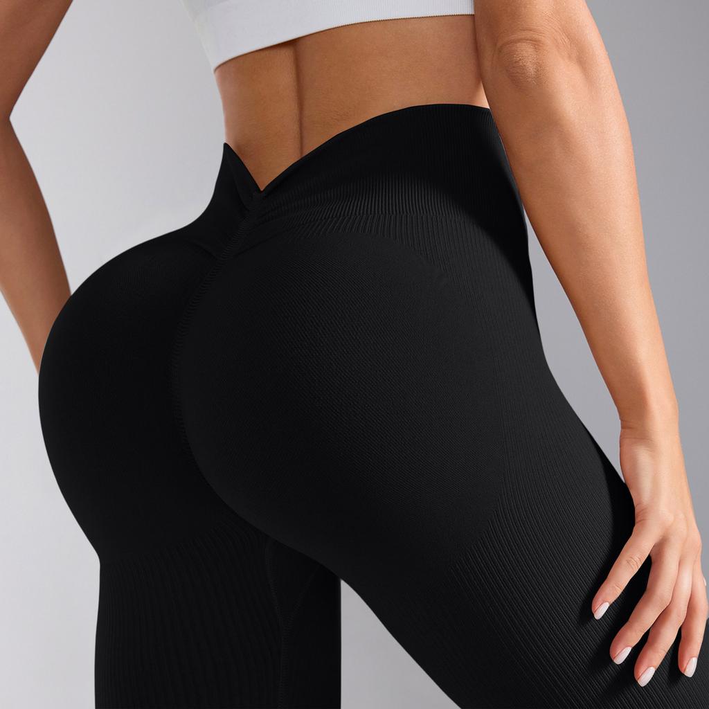 Pantalones casuales de pierna ancha y cintura alta para mujer, pantalones elásticos cómodos