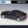 Welly 1/24 BMW 5 Series 535i 535 Alloy Car Model Diecasts Metal Vehicles Car Model High Simulation Collection Childrens Toy Gift