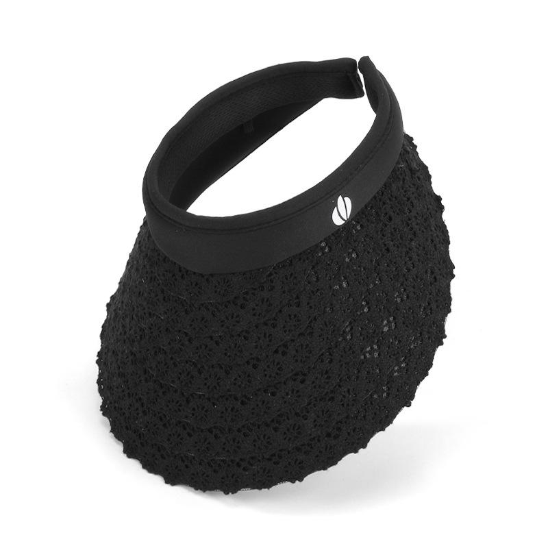 Summer lace big brim sun protection hat women's outdoor travel versatile sun hat vacation beach empty top sun hat