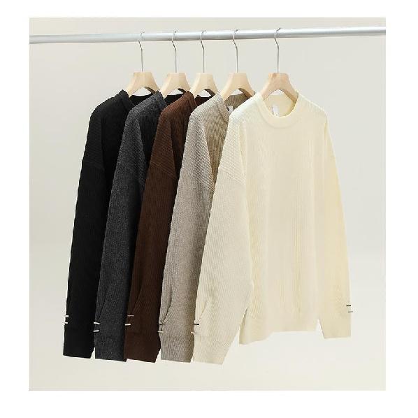 Autumn and Winter Thickening Sweater Men's Korean-Style Trendy Loose Japanese Style Knitwear Winter Ins Hong Kong Style Lazy Sweater Coat