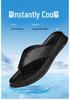 Men's Genuine Leather Summer Flip-Flops, Toe Post Beach Shoes, Lightweight & Breathable Slippers