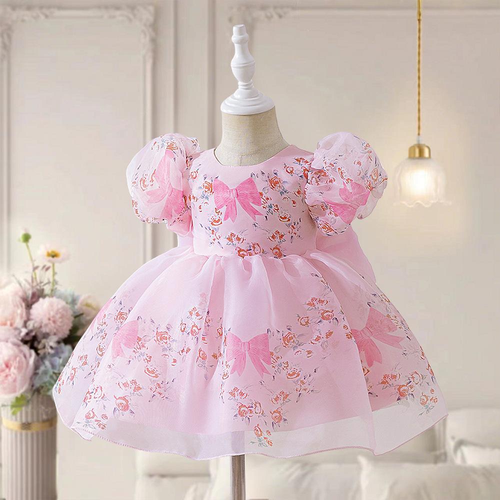 0-3Y Christmas Dress Newborn Baptism Wedding Dress for Baby Girl First Birthday Party Wear Toddler Girl Christening Gown Clothes L3080