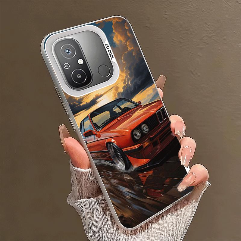 Klassische Vintage Retro Auto Stoßfeste Handyhülle für Xiaomi Poco X7 X6 X5 X3 Pro F7 Ultra M8 Redmi 15C 15 14C 13C 12C 10C 13 12 1