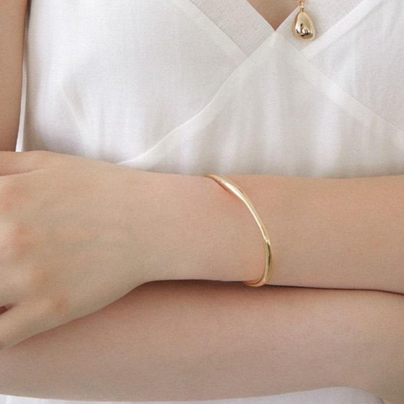 

halden atypical banglebracelet (W011_gold) gold