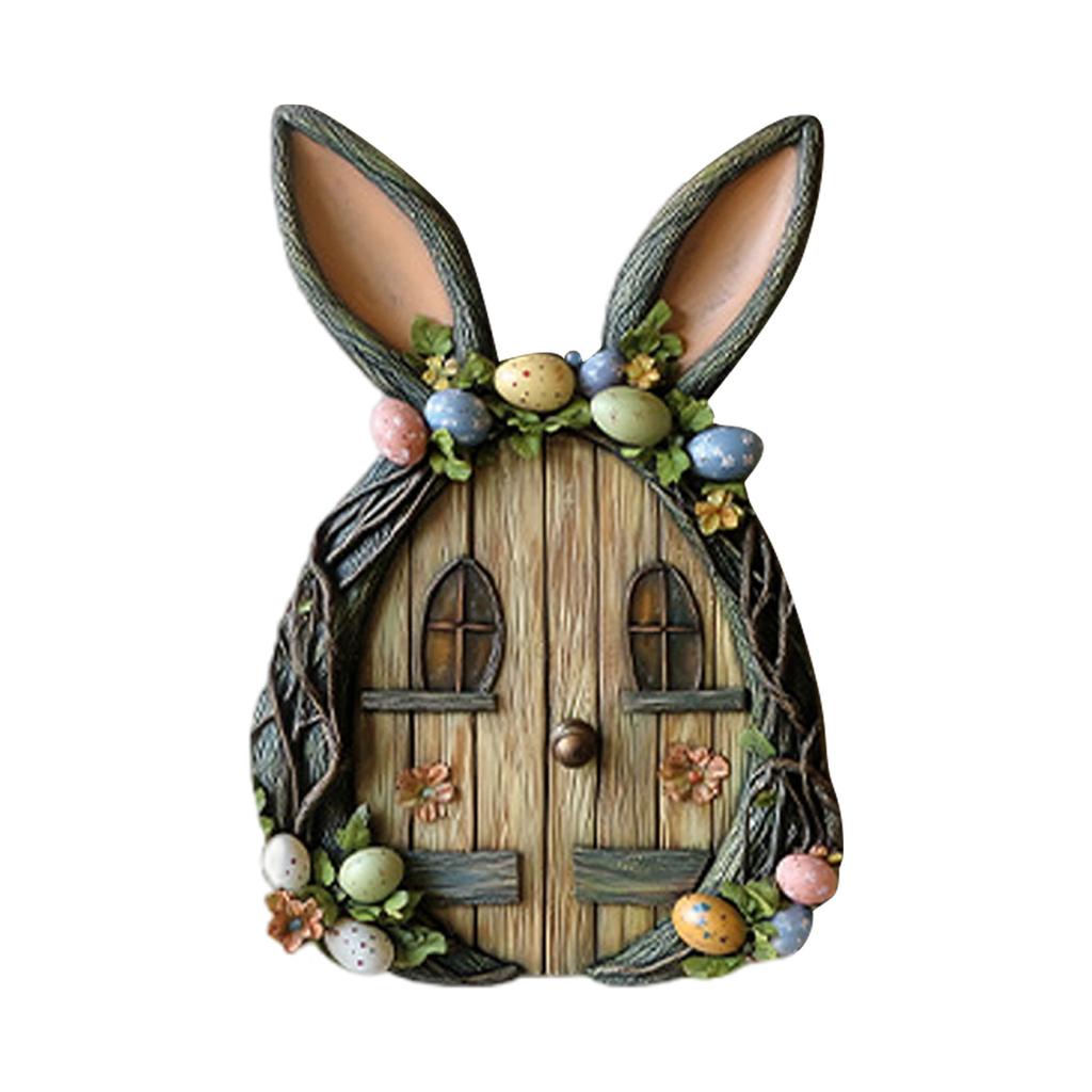 Fairies Door And Window,Elfs Door Fairies Tale Door Home Staircase Bedroom Decoration Garden Decoration Wooden Crafts