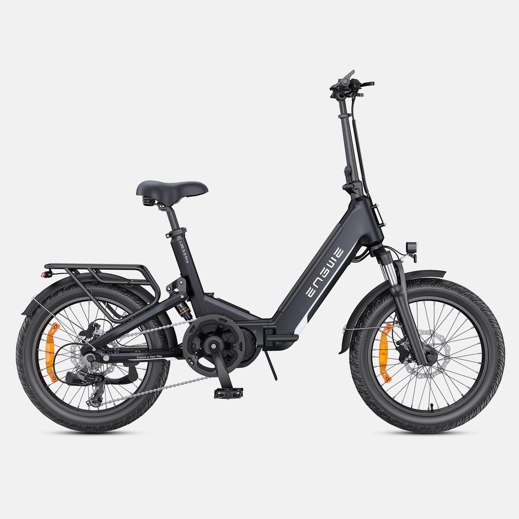 ENGWE L20 3.0 Pro Katlanabilir Üst Düzey Elektrikli Bisiklet 250W Motor 48V15Ah Batarya 20 İnç Tüm Arazi Kalın Lastikler IPX4 Su Geçirmez E-Dağ Bisikleti
