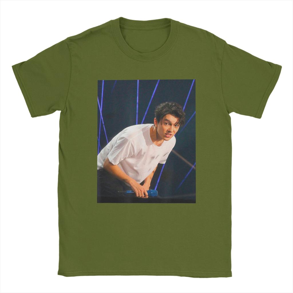 My Favorite Dimash Inspired Dear Dears Forever Music Art Men T Shirts Cool Tees Short Sleeve Round Collar T-Shirts Clothes