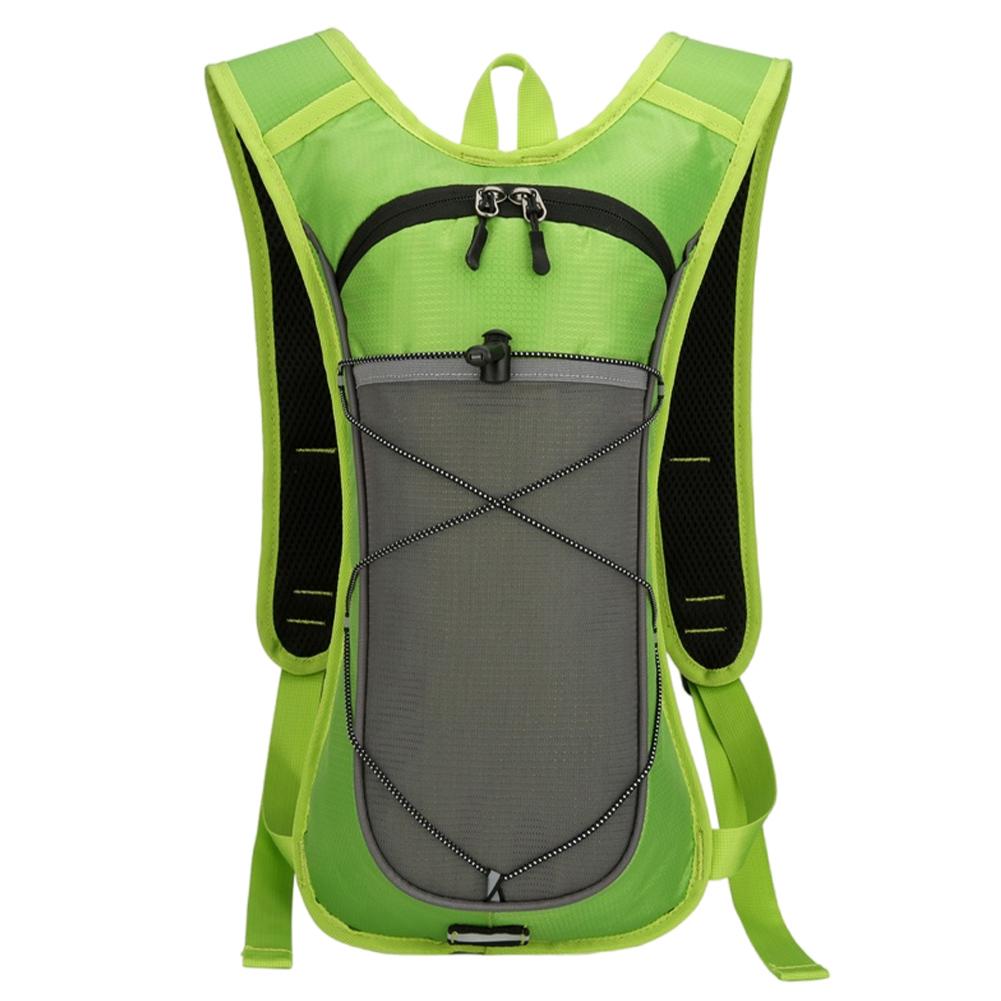 

Сверхлегкий рюкзак для хранения, большой вместимости, для улицы, мешок для воды, дышащий, нейлоновый чехол для пеших походов, для марафона, бега по пересеченной местности зелёный