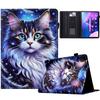 For Lenovo Tab M10 (Gen 3) Case Pattern Printing Card Holder Leather Tablet Stand Cover