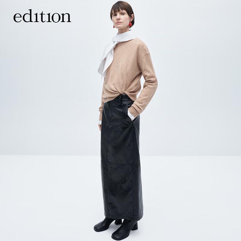 

Women s Deconstructed Twisted Hem Wool Cashmere Sweater M 165