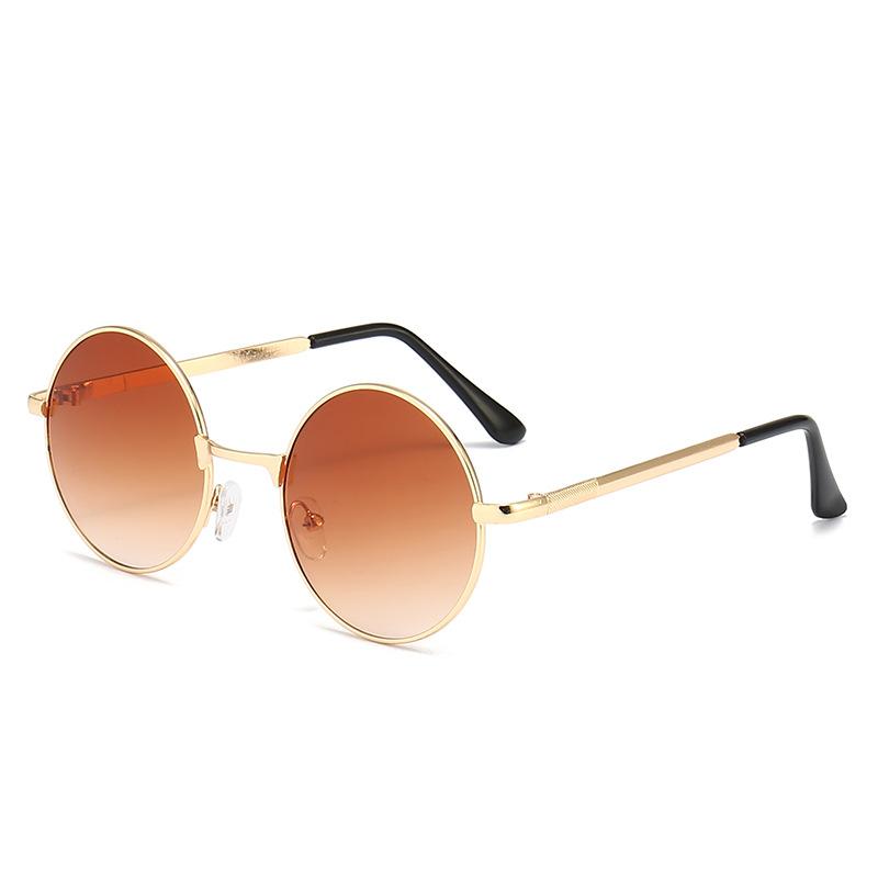 Luxury Small Oval Sunglasses Men Women Brand Design Metal Round Sun Glasses Classic Casual Driving Shades UV400 Glasses