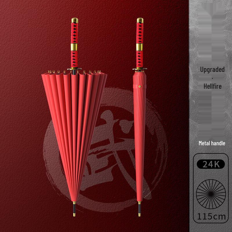 Шиксун HC Очень большой зонт-трость с длинной ручкой