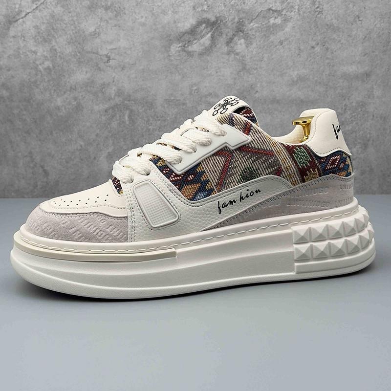 

Fashion New Designer Men s Faux Suede Leather All Match Mixed Patchwork Causal Shoes Flats Male Sports Walking Sneakers Zapatos Hombre 38