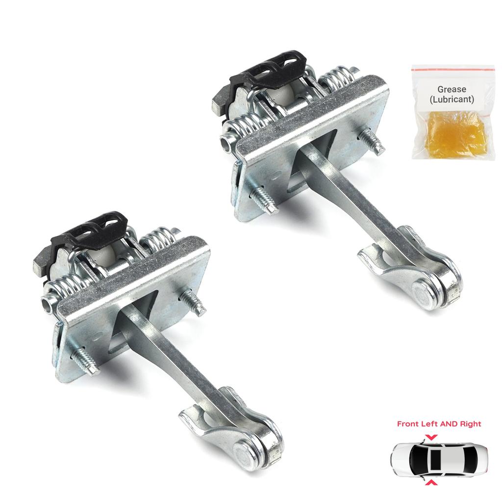 BDP768-1 2 Pieces Front Left AND Right Door Catch Hinge Brake Stop Check Strap Limiter for Peugeot Partner Citroen Berlingo Tepee 2008-2018 9181P2