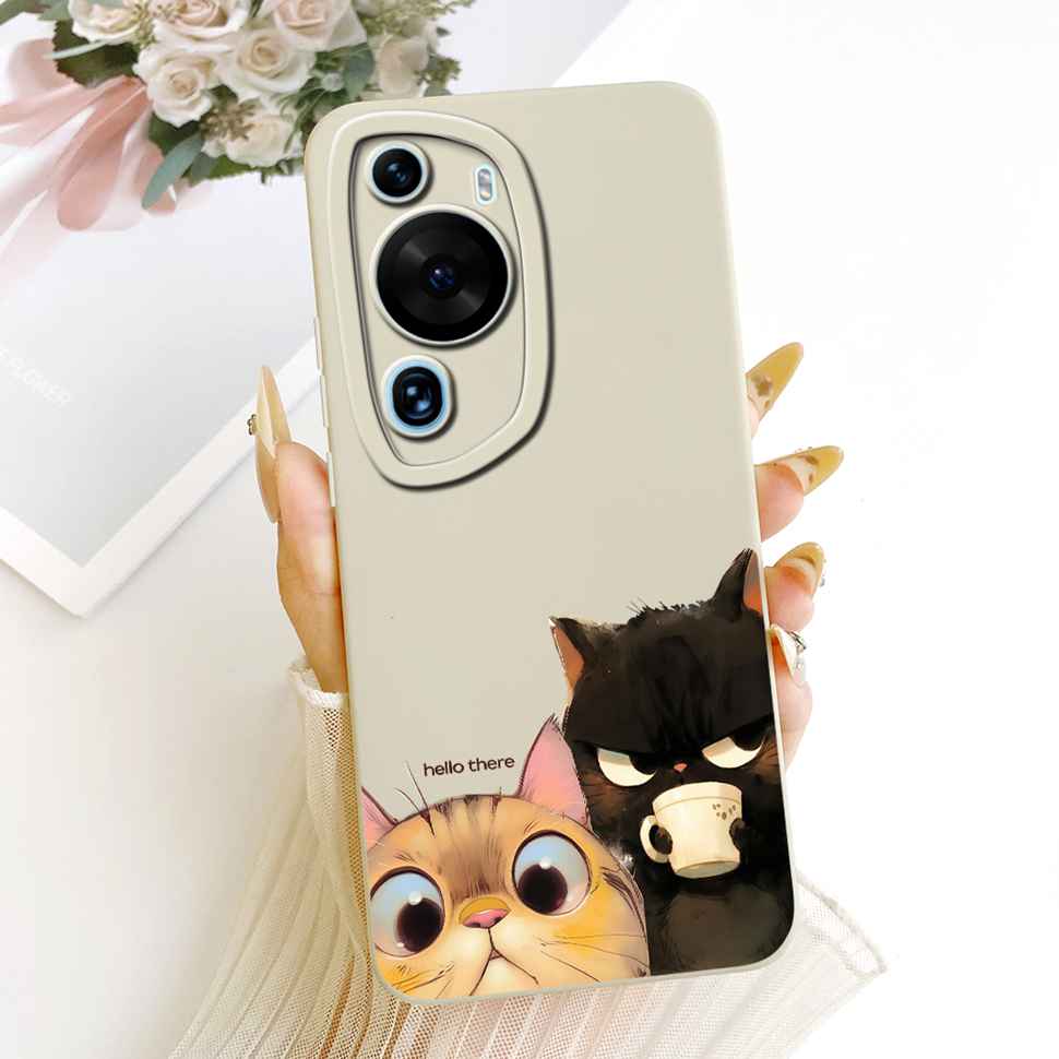 Für Huawei P60 Art MNA-AL00 Hülle Beliebter Malerei-Trend Silikonhülle Für Huawei P60 Art P 60 art 6.67" Vollschutz Hülle