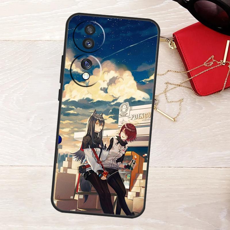 Amiya Ansel Arknights Case For Honor 400 Pro 200 50 70 90 X9a X9b X9c X9d X8a X8b X8c Magic 7 Lite 5 6 8 Pro Cover