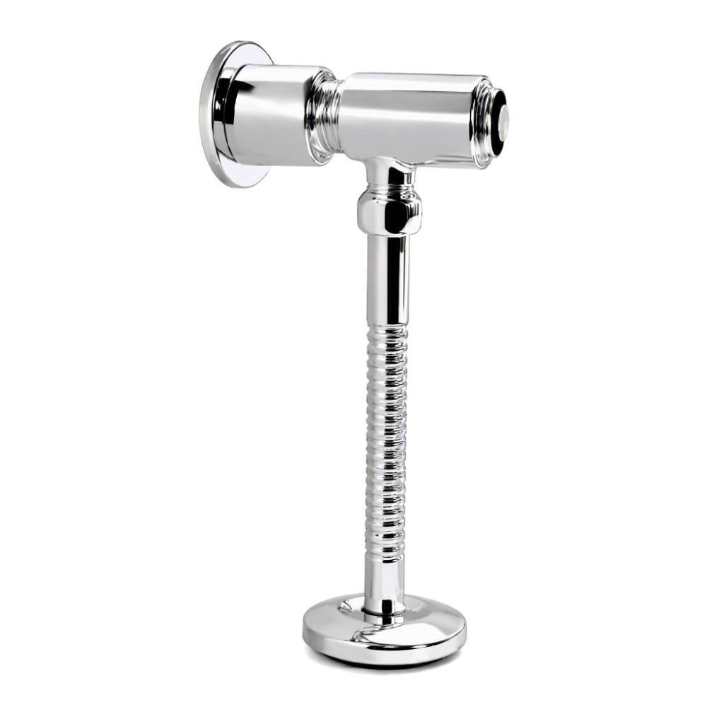 Pressing Type Manual Flush Valve Copper Material Diaphragm Flush Valve  For Home Use