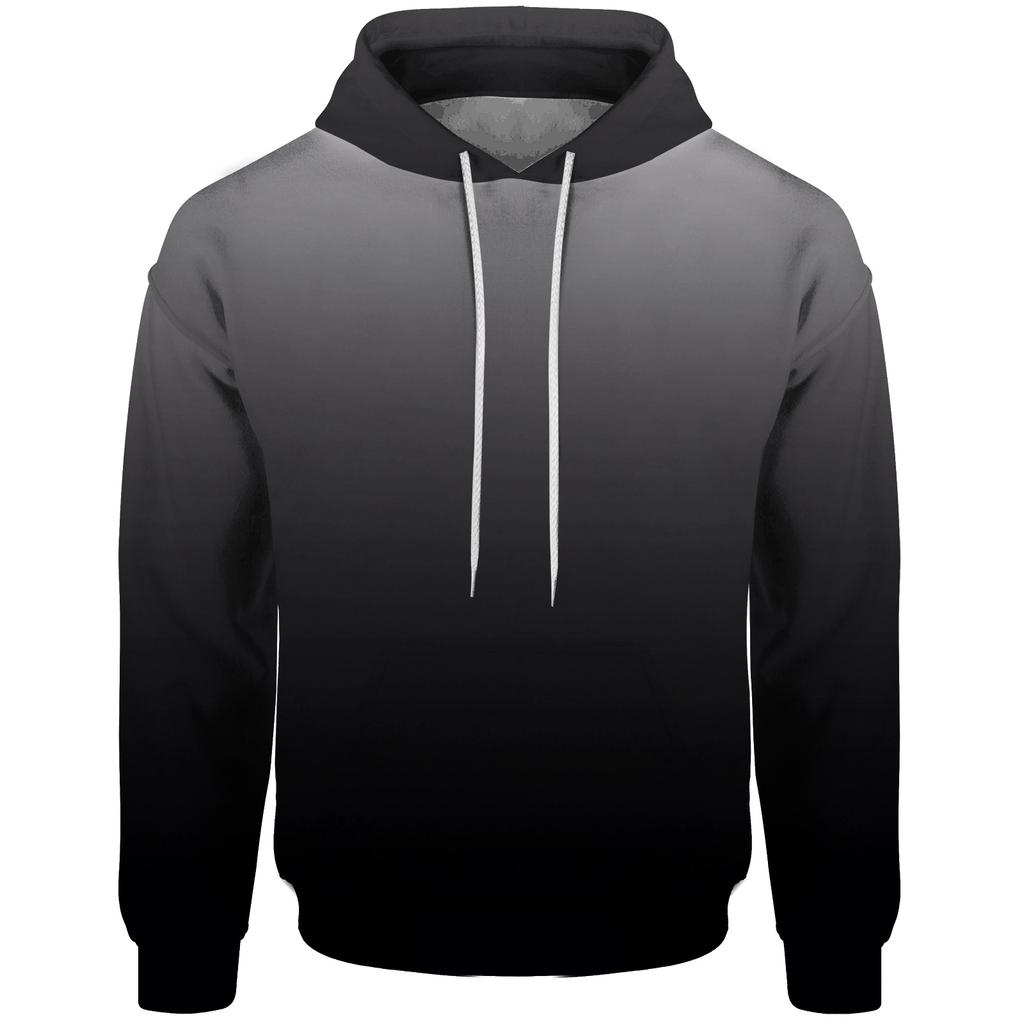 Comfortable Men's Hooded Sweatshirt 3D Digital Printing Hoodies and Sweatshirts for Couples Classic Solid Color 2024 New Style