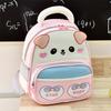 Cartoon cute backpack new backpack kindergarten middle and large class lightweight spine protection children's schoolbag