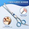 1/5PCS Pet Grooming Scissors Professional Set Stainless Steel Animal Barber Cutting Tools Hair Trimming for Cats and Dogs
