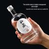 500ml Glass Bottle with Screw Cap for Vodka, Baijiu, Whiskey, or Fruit Wine