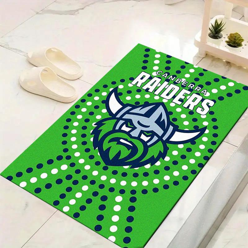 Canberra Raiders Carpet Rug for Living Room Bedroom Home Sofa Decoration, Kids play Non-slip Floor Mat