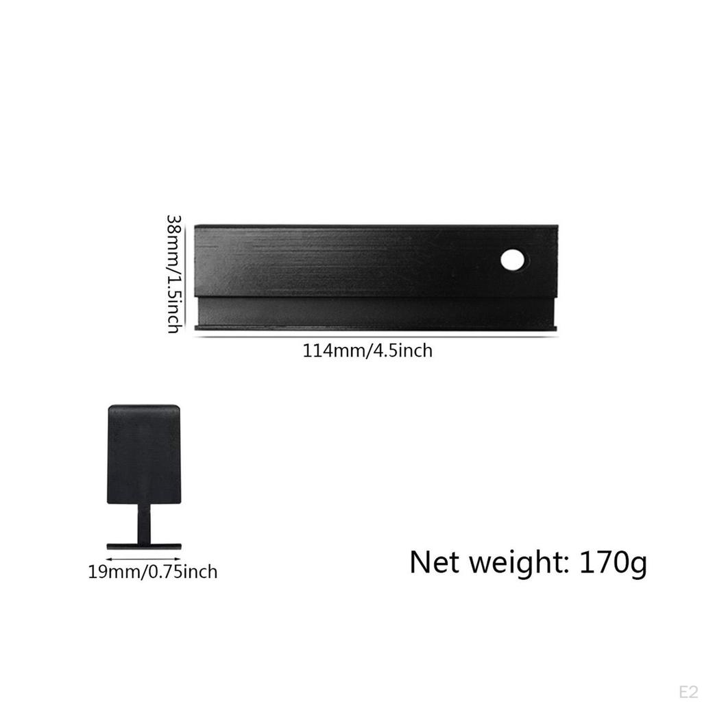 Aluminum Fret Leveler Guitar Leveling Beam, Neck Sanding Tools for CNC Machined Banjo