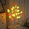 LED String Lights for Christmas, Easter, and Halloween - Birch Tree & Egg Design for Indoor/Outdoor Decor