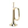 Fockety B-Trompete, Standard Messing Taschen trompete, Professionelles Instrument mit Handschuh, Reinigungstuch, Anfänger-Mundstück, für Schülerband