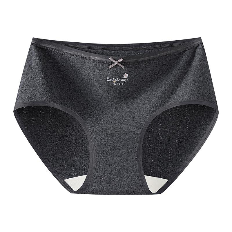 Ladies Spring New Strawberry Lovely Pure Cotton 10A Antibacterial Crotch Extended Crotch Waist Triangle Briefs