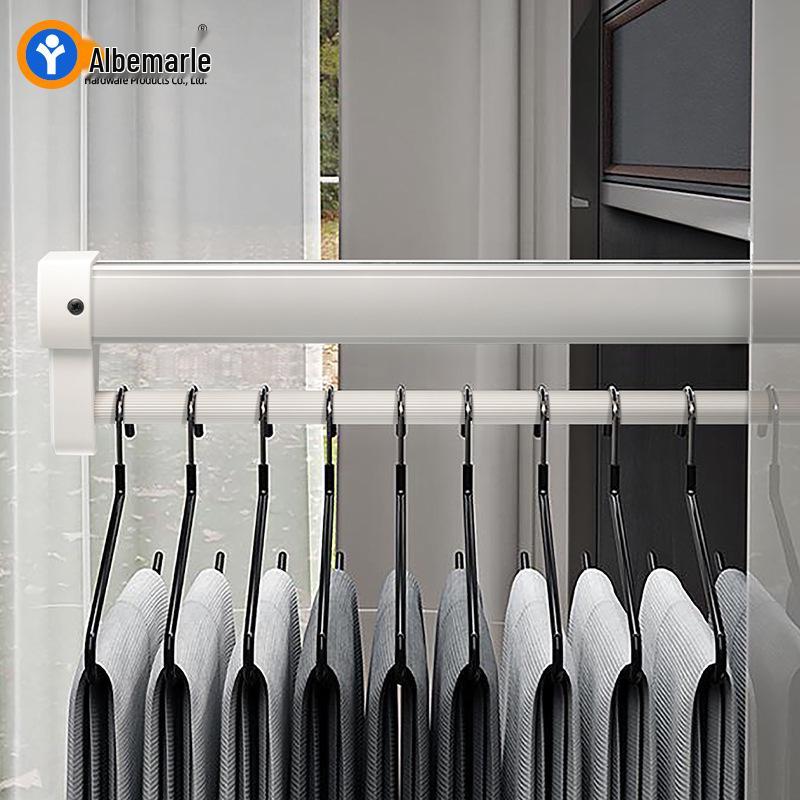 Pull-Out Telescopic Trouser Rack for Wardrobe Closet