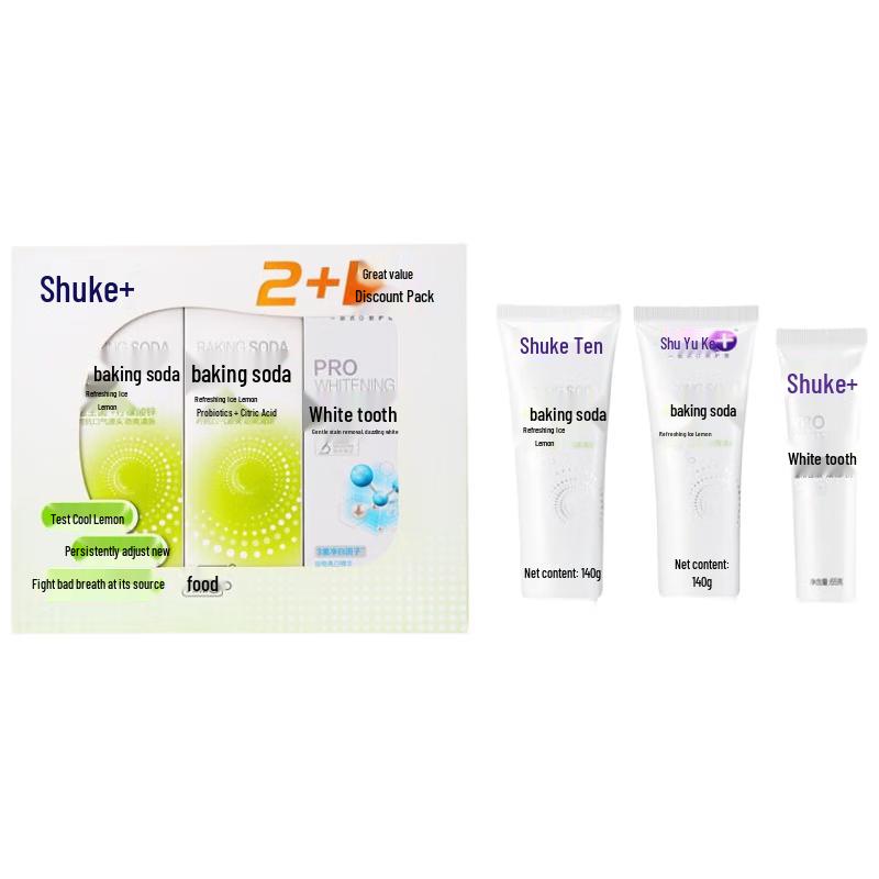 Sakol Iced Lemon Baking Soda Toothpaste