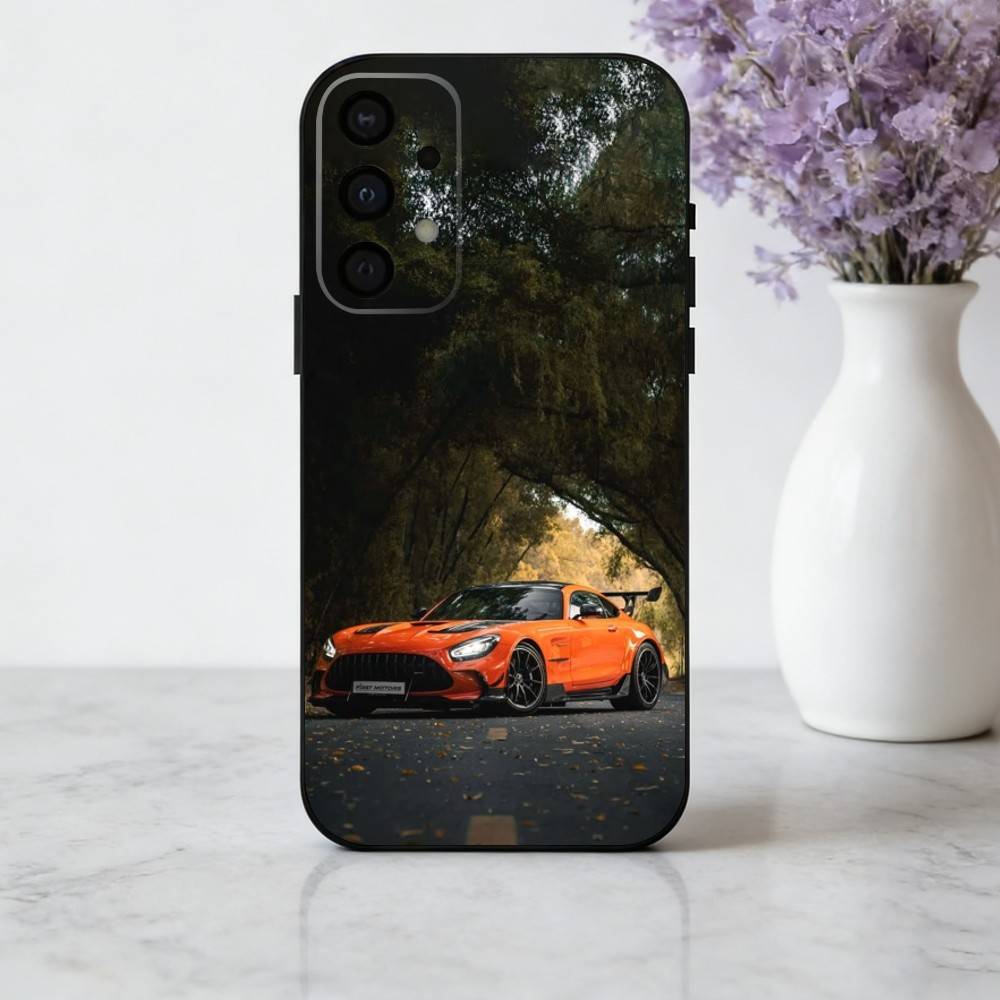 Speed Sport Blitz Sprint Car Phone Case For Samsung Galaxy A73,A72,A71,A70,A53,A52,A51,Soft Silicone Black Cover
