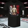 2026 Letnia UFC Kai Asakura Graficzny T-shirt do Walki Damski Sportowy Bawełniany Krótki Rękaw Luźna Koszulka Rekreacyjna Fitness Unisex