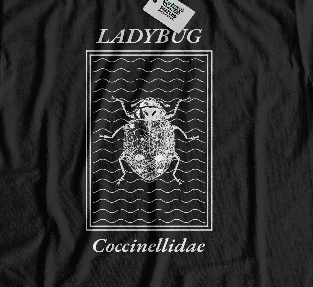 Unisex Ladybug T-Shirt & Coccinellidae Gifts, Entomophile Tees 3XL