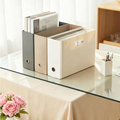A4 Book Stand Folding Bookshelf Retractable Plastic Student Book Storage Rack Book Stand Book Desktop Storage Box
