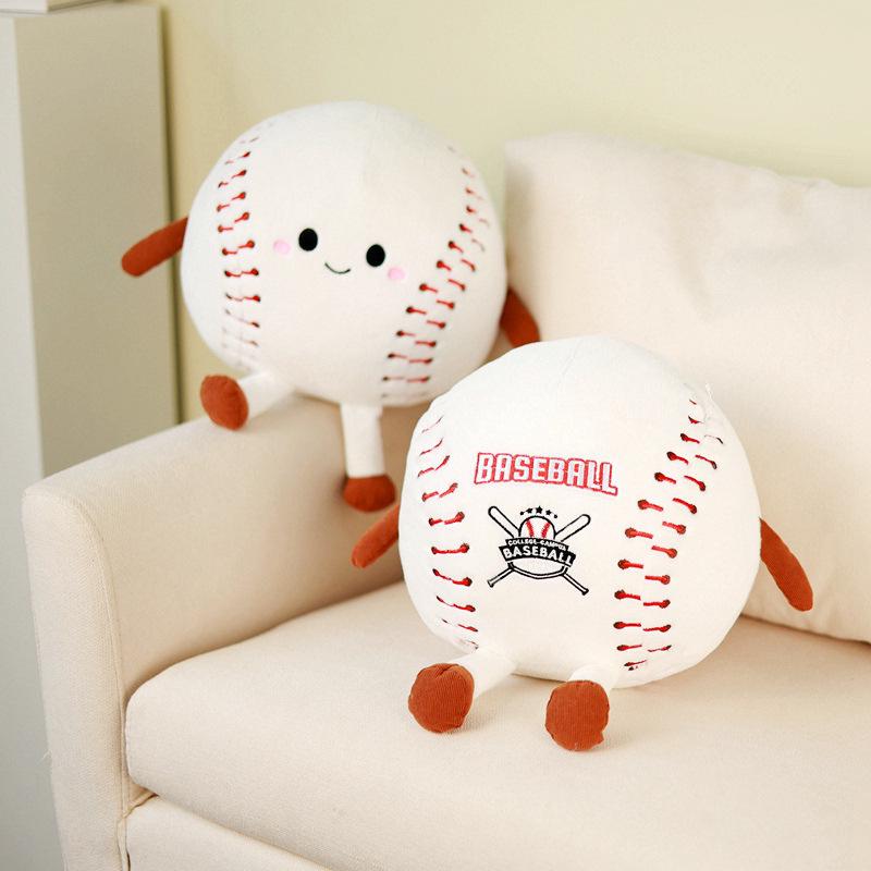 Funny Baseball Plush Doll & Bat Photo Props