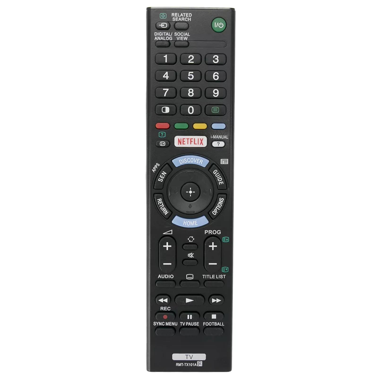 

RMT-TX101A For Sony TV Remote Control Replacement Universal Smart TV Remote A