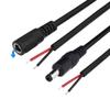 1m DC Male Female Power Supply Pigtail Extend Cable 5.5x2.1mm 20 AWG 5A Jack Cord Connector For CCTV Camera Moniter Solar Panel