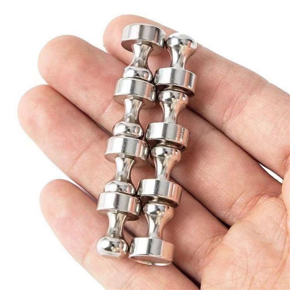 10Pcs Sturdy Whiteboard Magnets Durable Sucker Thumbtack High Quality Magnetic Push Pins  Kitchen