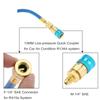 A/C Oil and Dye Injector Hand Turn Screw-in Air Conditioning Coolant Filling Tube Injection Tool