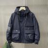 Winter Trendy Casual Jacket Men's Hooded Loose Outdoor Jacket Versatile Jacket