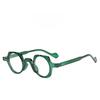Geometric Pc Optical Glasses With Blue Light Blocking For Stylish Office Wear