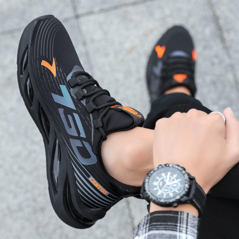 Summer Men's Casual Versatile Shoes, Fashionable Sports Shoes, Breathable Running Shoes, Outdoor Walking Training Tennis Shoes