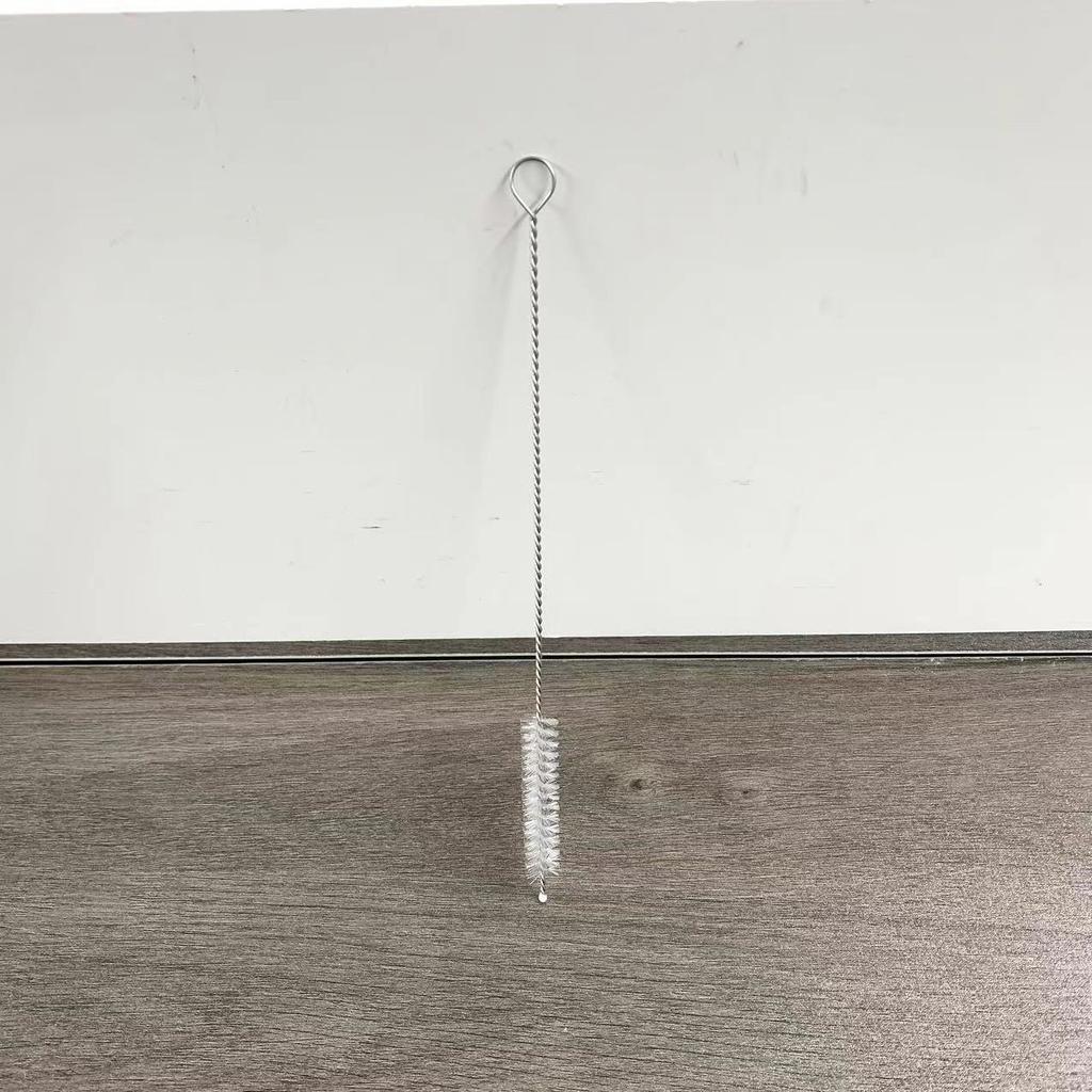 Straw spoon Stainless steel milk tea coffee stirring and filtering integrated dual-purpose environmentally friendly rough metal