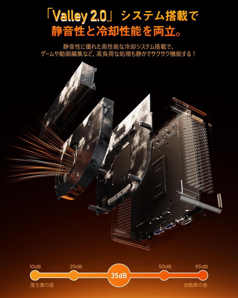 AOOSTAR Mini PC Ryzen 7 5825U Mini PC mit Oculink 2xDDR4 Zwei SSD Große Kapazität Expansion Max Win11pro Volle Funktion 4K 3 bildschirm WiFi6 TDP15W