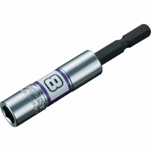 

Lobtex Electric Drill Socket Stolock Short Type 8mm Hexagon DS8SS