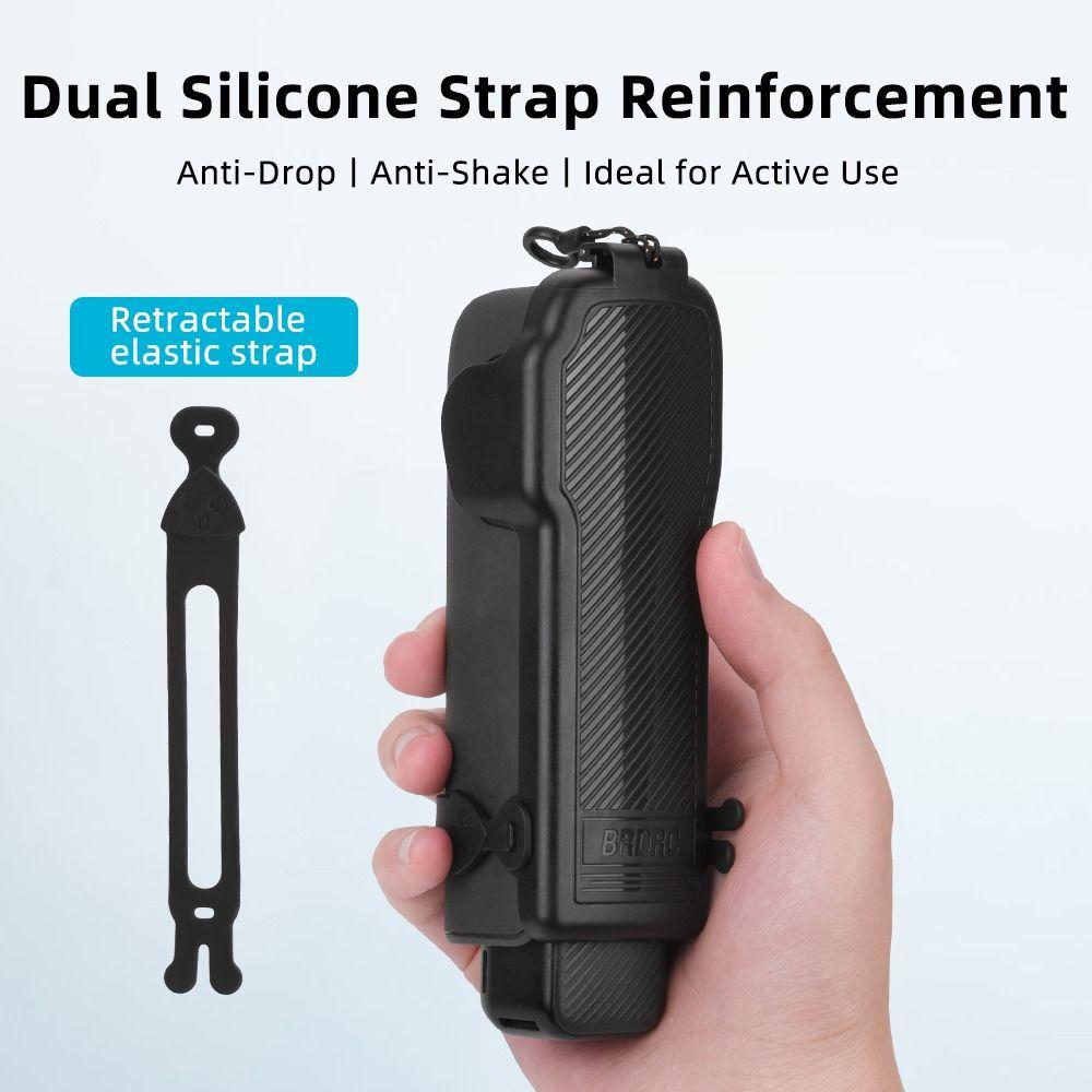 Anti-fall Flip Upper Cover Lens Filters Storage for DJI Osmo Pocket 3 Action Camera Accessories