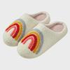 Cross-border Love: Cozy Velvet Fur Mushroom Slippers for Men & Women - Cute and Warm for Autumn & Winter