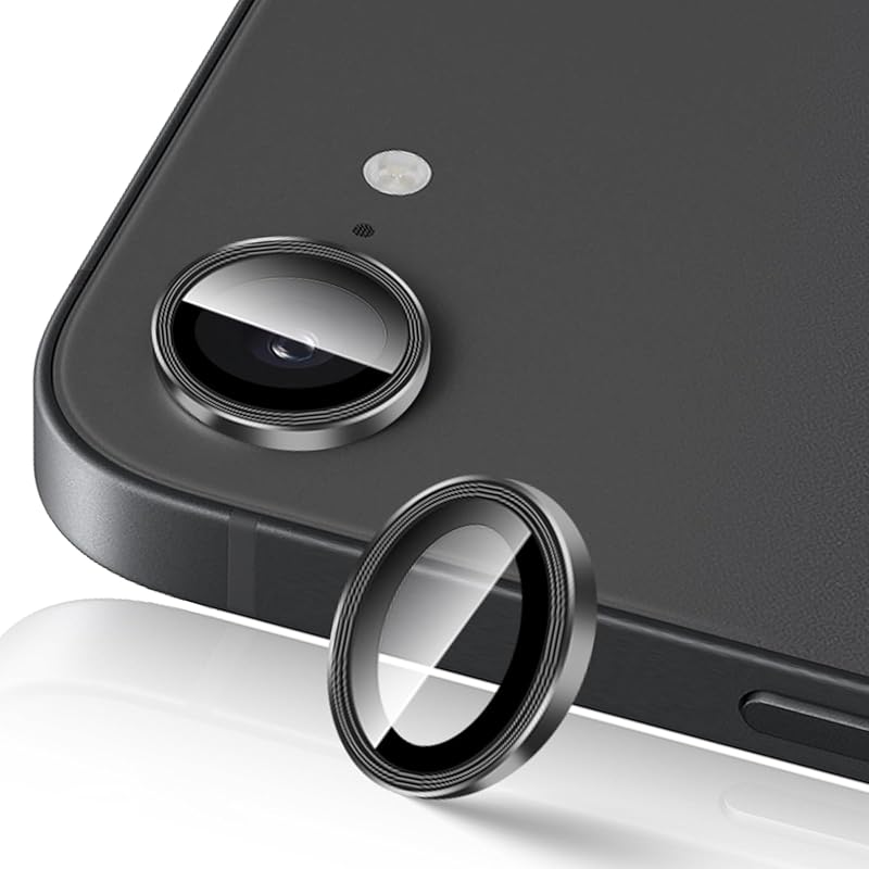 

[Set of 2] iPhone 16e camera film camera protection lens film Japan Asahi Glass Material Shatter prevention High transmission Shockproof Hardness 9H